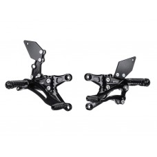 Bonamici Racing Aluminium Rearsets for the Kawasaki ZX-6R 2019-2022